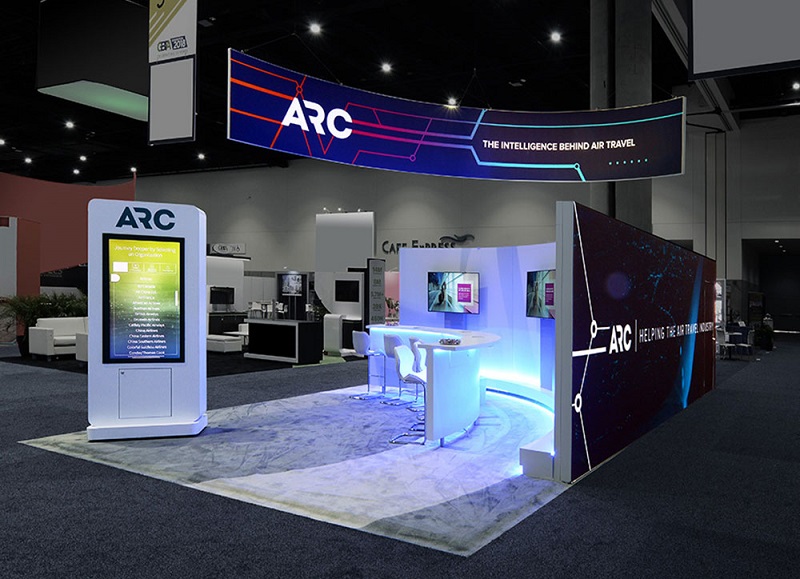 arc，展臺現場，展臺